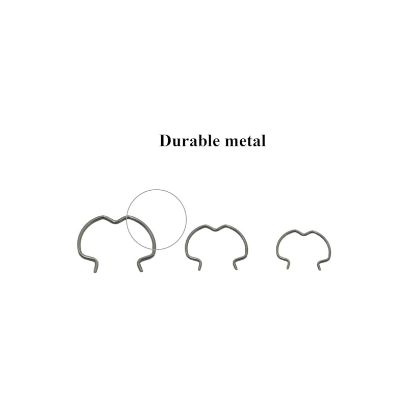 18 PCS 800-801 Quick Connector Clips, 6-3/8'', 6-1/2'', 6-5/8'', Transmission