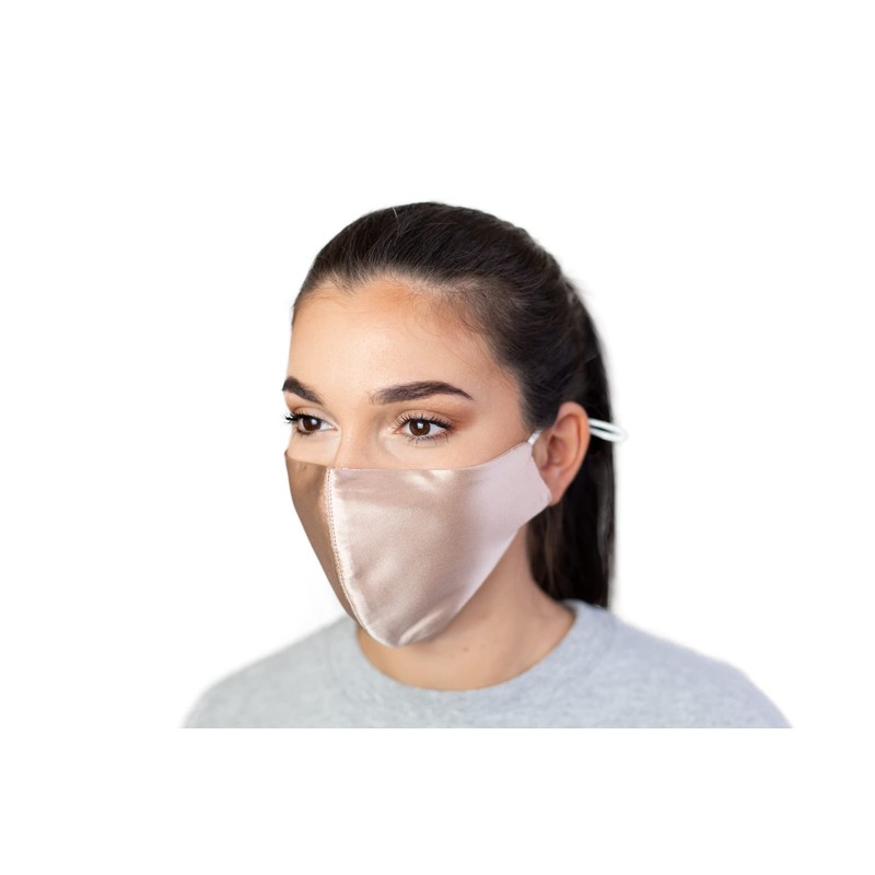 Habac Studio- 100% Mulberry Silk Face Mask, Face Masks Washable