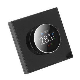 Smart Thermostat for Home, APP Programmable WiFi Thermostat, Temp Voice Controller, Work with Tuya App for Google Assistant, 1.32in TFT Screen, Knob Control,2 Way Rotating