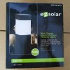eZsolar Solar Square Bollard Outdoor Pathway Lights 10PK