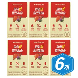 Nutrione Power Up Milk Thistle 30 tablets/6 Milk Thistle MILKTHISTLE / 뉴트리원 파워업 밀크씨슬 30정/ 6개 밀크시슬 MILKTHISTLE