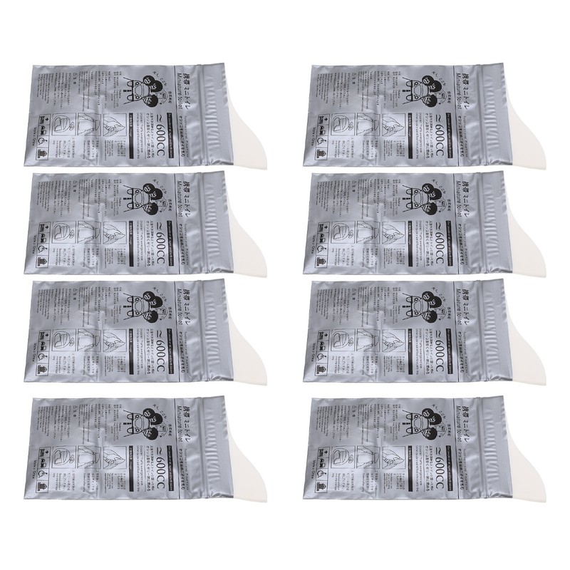 20 Pcs Disposable Urine Bag 600cc Unisex Strong Sealing High