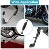 1 Pack Kickstand Spring, High-Carbon Steel Motorcycle Kickstand Spring for