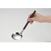 Takagi Craftsman 18-8 Stainless Steel Tabletop Ladle with Wood Handle