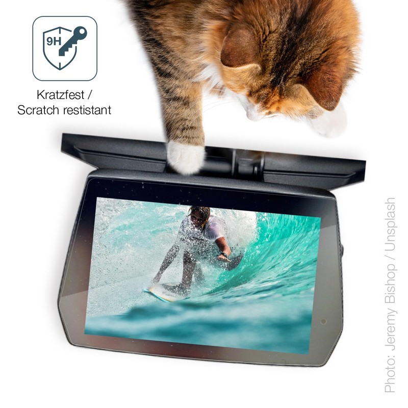 dipos I 2x Screen Protector 9H Clear Compatible with Voge