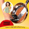 G.CATACC 4-Pack Pan Scrapers, Durable Plastic Dish Scraper Tool for