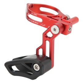 RiToEasysports Bike Chain Guide,Aluminium Alloy Bike Chain Drop Catcher Chainring Guard Bike Chain Guide Protector(Red) Ride