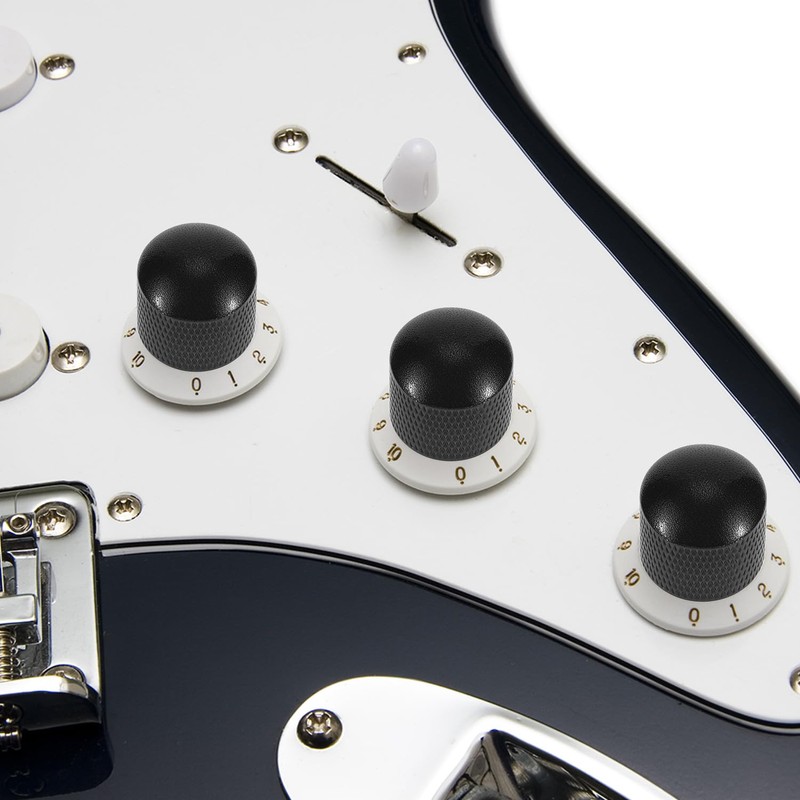 QWORK Guitar Speed Control Knobs, Set of 4 Metal Volume