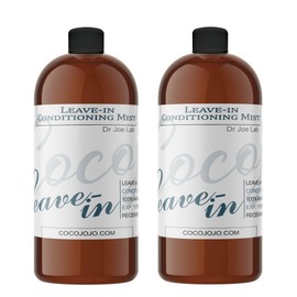 Dr Joe Lab Leave-in Conditioning Mist For Haircare – Moisturizes, Detangles, and Control Frizz – Leave in Conditioner for Frizzy Hair - Packaging May Vary. (64 oz (pack of 2 x 32 oz))