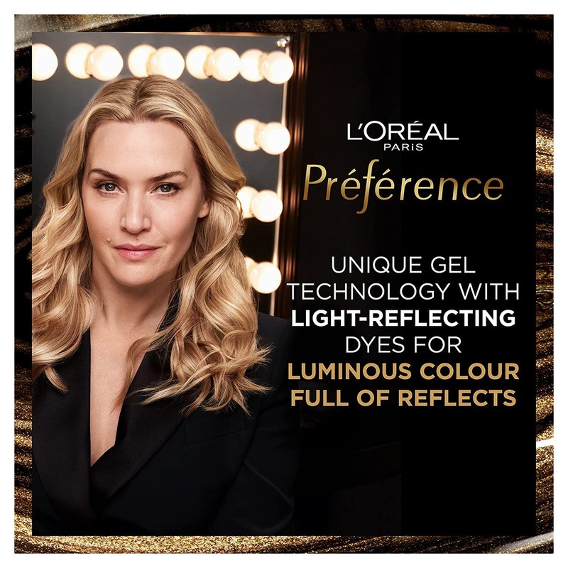 L'Oreal Paris Preference Infinia 7.23 Rich Rose Gold Hair Dye,