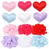 Hrlace Heart Confetti Pack of 100 Heart Sponge Heart-Shaped 3D