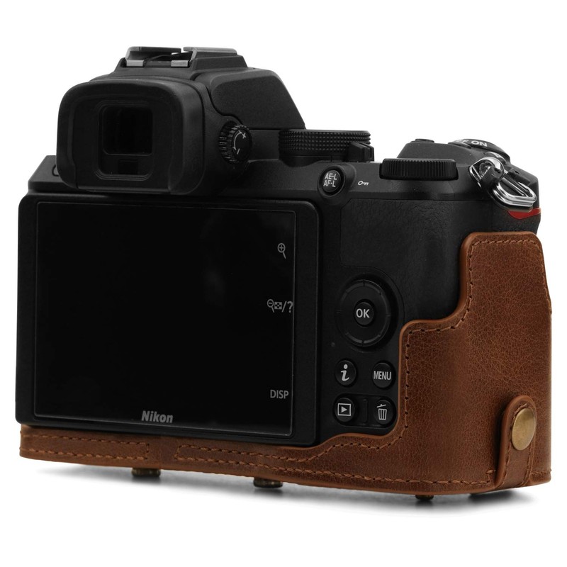 MegaGear MG1814 Ever Ready Genuine Leather Camera Case Compatible with
