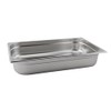 CateringBase Stainless Steel Gastronorm Pan, 1/1 Size, 65mm Deep, Silver