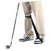 SUPVOX Golf Swing Belt Training Aid for Beginners Leg Positioning