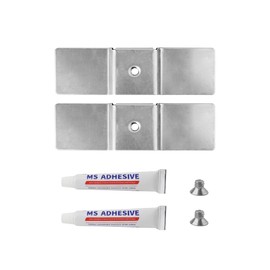 Zorqon 2Pack Granite Counter Dishwasher Mounting Bracket, Replace for L304458800, Undercounter Dishwasher Bracket Compatible with Most Brand Dishwashers, Dishwasher Mounting Brackets