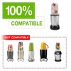 Magic Bullet Replacement Cups 3 Pack 16oz Replacement Cup with