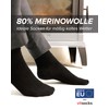 2 Pairs Mens Mid-Calf WOOL Socks, PREMIUM MERINO WOOL, Vitsocks