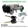 XQSMWF Ignition Switch Cylinder Lock with 2 Keys Compatible with
