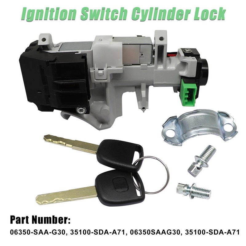 XQSMWF Ignition Switch Cylinder Lock with 2 Keys Compatible with