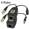 AAOTOKK Passive Video RJ45 to BNC Transceiver Transmitter HD CVI/TVI/AHD/CVBS,