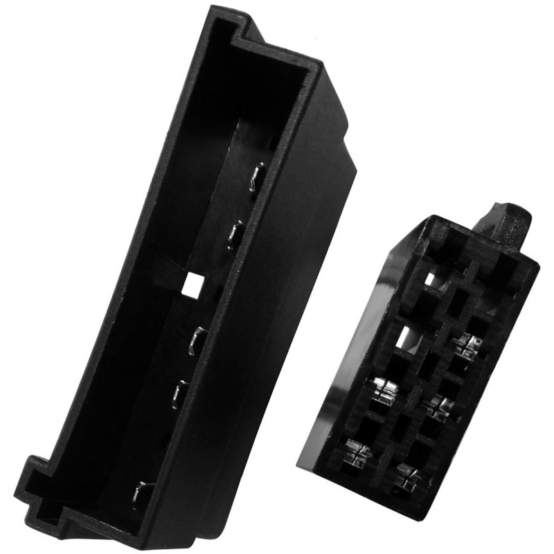 AERZETIX: Car Radio Adapter Kit with Mounting Frame Wiring Harness