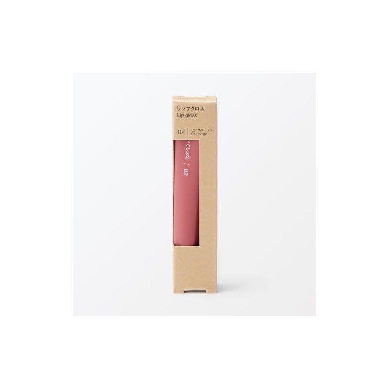 MUJI 84845659 Lip Gloss Pink Beige 0.4 oz (10.5 g)