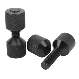 2 Hole Tweezers Flange Pink Quick 2 Hole Flange Alignment Pin Alignment Pin Aluminum Durable Easy Installation M12 2pcs