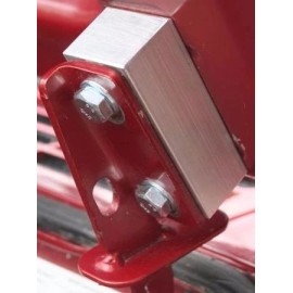 RockStar 4x4 Original fits Jeep Cherokee hood spacer NO PLASTIC XJ hood lift louver aluminum