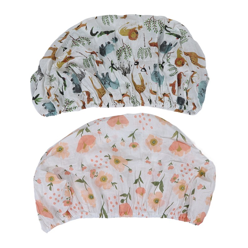 2pcs Baby Diaper Changing Covers Printing Cotton Yarn Removable Infant