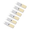 6PCS G9 LED Light Bulb Dimmable 5W 450LM 28 Beads