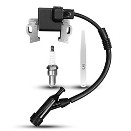 AUGREX 30500-Z5T-003 Ignition Coil Module 4 Prong with 4 pin Connector Fit for Honda GX340 GX390 GX240 GX270, Replace 30500Z5T003 30500-Z5R-003