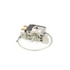 sourcing map WPF22A 2 Pin 90cm Metal Cord Freezer Fridge