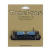 TonePros T1ZS BLACK Standard Tailpiece SAE Threads