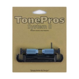 TonePros T1ZS BLACK Standard Tailpiece SAE Threads
