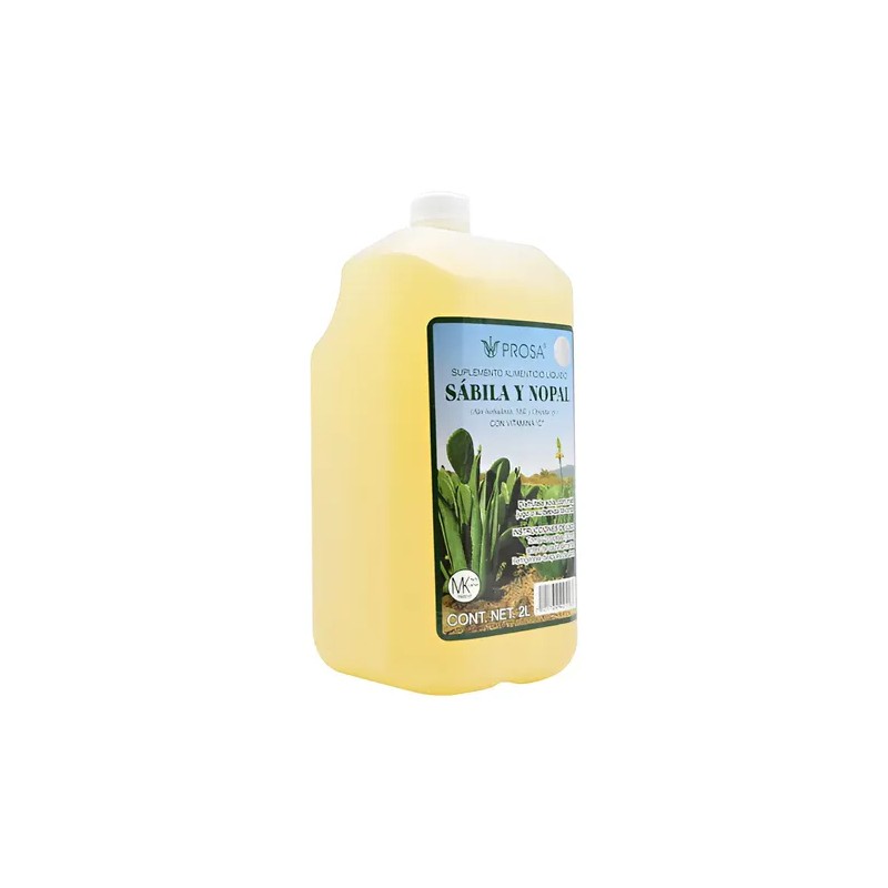 Sabila Y Nopal Prosa Vit C 2l Suplemento Liquido