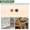 Bemaka 60PCS Threaded Inserts for Wood, 1/4-20 x 3/4" Furniture