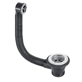 Mcalpine FVW1PC Combined Waste and Overflow for Vanity Basin