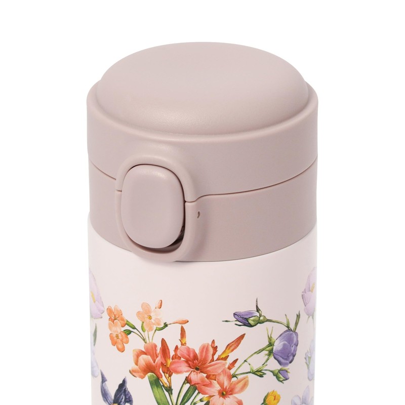 Francfranc One Touch Stainless Steel Bottle, 11.8 fl oz (350