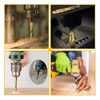 YFFSFDC Drill Tap, Drill Bit, Hexagonal Shaft, Set of 6,