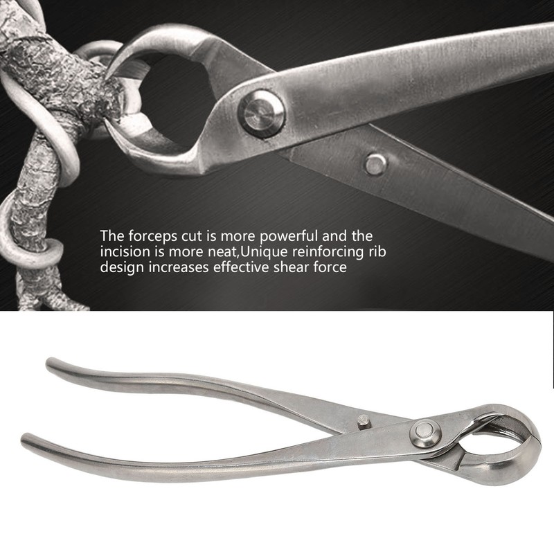 Bonsai Cutter 210mm Ergonomic Handle Stainless Steel Branch Cutter Professional
