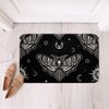 Sunnybed Gothic Bath Mat, Skull Moth Bath Mat, Teens Skeleton