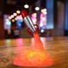 3D Printing Rocket Lamp Innovative Bedside Table Light USB Charging