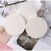 6 PCS White Large Makeup Blender Cosmetic Eye Face Foundation