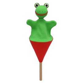 Moravská ústredna 13380A Frog 20Cm, Pop Puppets, Multicolour, 20 cm