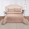 Elefantito Hogar Edredon King Size 2 Fundas Decorativas Toscana Beige