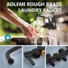 Aolemi Laundry Utility Sink Faucet Wall Mounted Laundry Tub Faucet