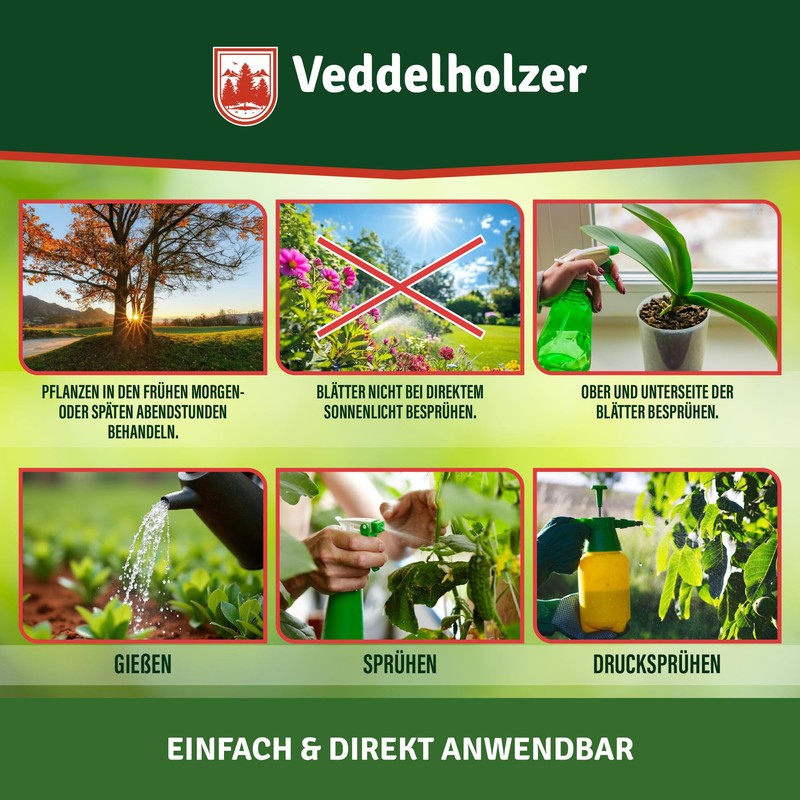 Veddelholzer 1000 ml Premium Cold Pressed 100% Natural Neem Oil
