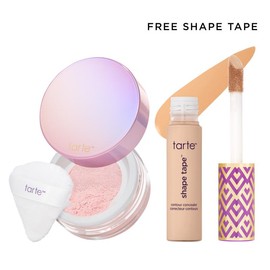 tarte #RushTok Survival Kit - shape tape & creaseless powder:_16N fair-light neutral + lavender