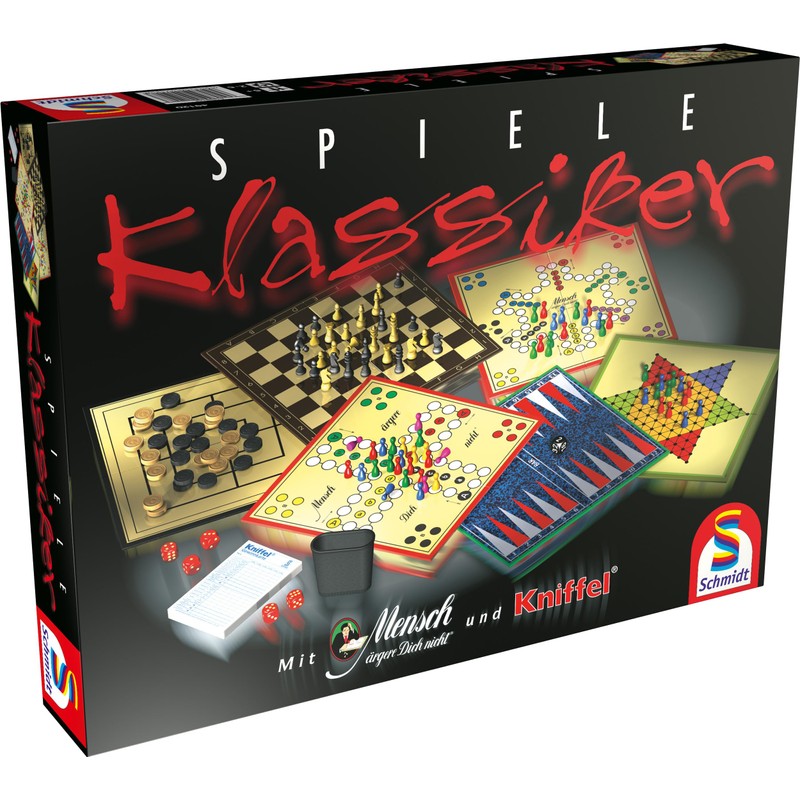 Schmidt Spiele 49120 Games Classic, Game Collection, Colourful