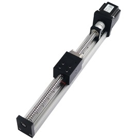 KHMOS HMS40 Series Linear Guide Rail Module with NEMA23 56mm Motor for 3D Printer CNC Machine (250mm Stroke, 10mm Lead)